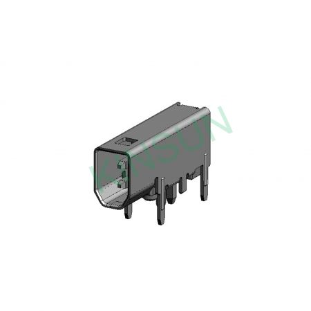 Cổng kết nối mạch in Ethernet đôi góc vuông SPE có chống nhiễu - Cổng kết nối mạch in Ethernet đôi góc vuông phù hợp